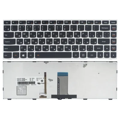 Клавиатура Lenovo Ideapad G40-80 80E4 (Серебристый)