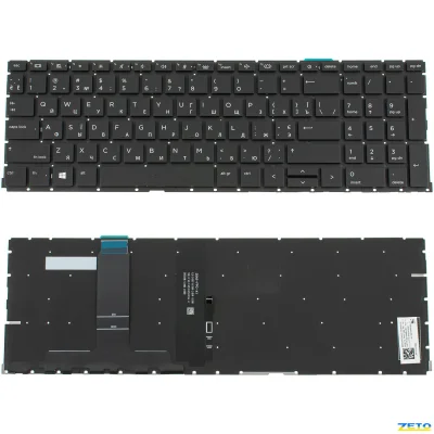Клавиатура для ноутбука HP Probook 455-G8 (С подсветкой)
