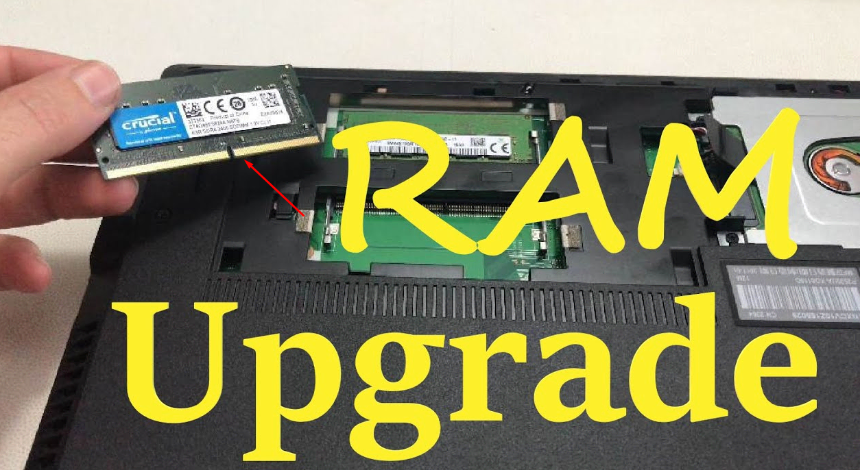Як збільшити ОЗП в ноутбуці?