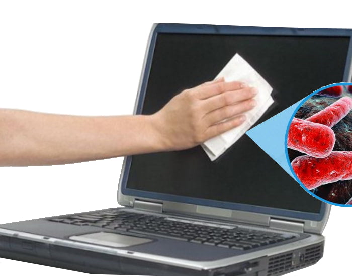 Чистка экрана от бактерий