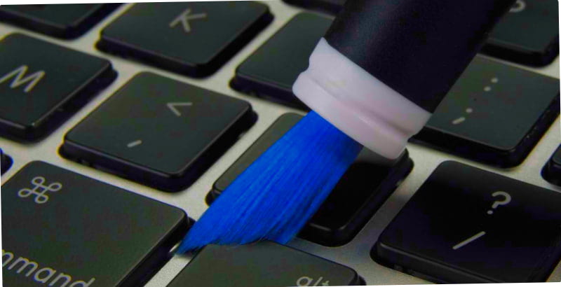 Чистка клавиатуры